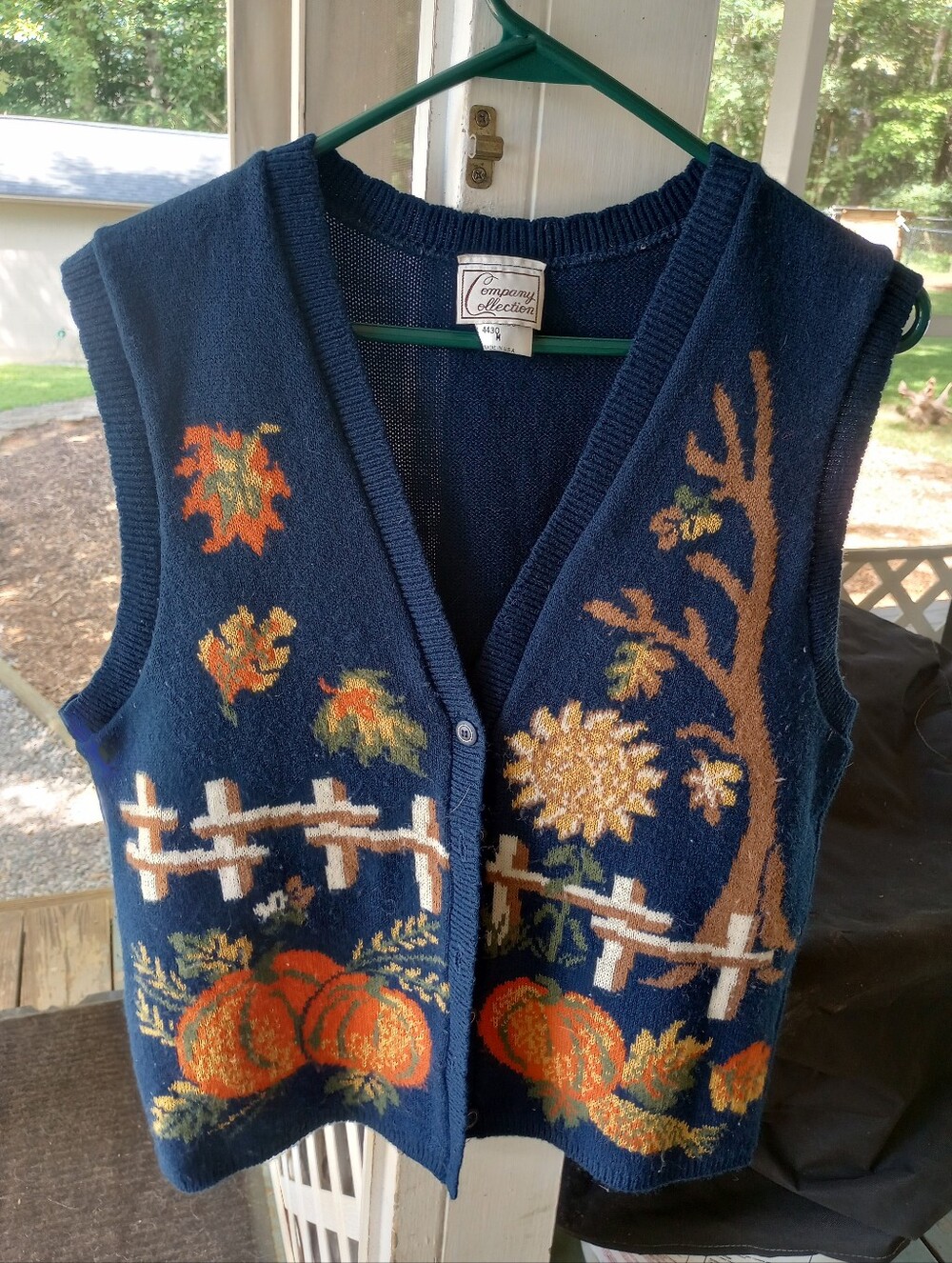 Company Collection Vtg Fall Vest Size Medium